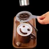 16 Pcs Mousse Latte Art Pochoirs Barista Modèle pour Décorer Avoine Cupcake Gâteau Cappuccino Chocolat Chaud pour Enfants Adultes Enfants