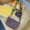 Fashion Brand Mini Lady Messenger Borse a tracolla Portafogli Set Borse in pelle da donna3133