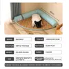 Kudde Hundmatta levererar tress avtagbar och tvättbar sommar cool boet katt säng för mjuka husdjur tillbehör 210924