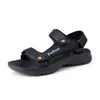 Män Strand Sandalias Sommar Casual Andningsbara Black Mens Sandaler Öppna Skor Hombre Sandal Man Sandles Mens Plus