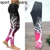 2021 Vrouwen Sexy Leggings Wit Droge takken Sportkleding Contrast Kleur Gym Kleding Sportbroek 2021 Nieuwe Collectie