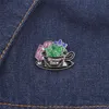 Broche de brassage de sorcières pour femmes, 10 pièces/lot, revers pour femmes, Halloween, cadeau pour mère féministe, Broche en émail