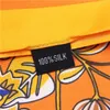 تويلي سيلك وشاح للنساء لون الفراشة طباعة مربعات الأزياء أزياء الأزياء الإناث شالات حجاب كبيرة