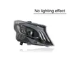 Светодиодные фонари для головки автомобиля для головки Benz Vito DRL Turme Turme Light V260 Angel Eye Projector