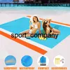 83 "x 79" Portable Pocket Sand Free Mat Tapis de pique-nique Imperméable Sandfree Beach Blanket Camping Bed Pad Outdoor Ground Mattress