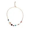 Mode femmes colliers pendentifs tour de cou univers galaxie planètes système solaire perles collier pour femmes cadeau Pendant237N