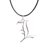 Smart Classic Anime Modeschmuck Anhänger Death Note Halsketten Doppelte Nicht-Mainstream-Halskette Cosplay Unisex-Zubehör G1206