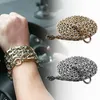 Titanium Steel And Copper Keel Bracelet Necklace Multi Purpose Decoration Self Defense Chain Whip Waist Pendant Link,