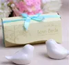 WholeNice 100sets200pcs Popular Wedding Favor Love Birds Salt And Pepper Shaker Party Favors For Party Gift 1310 V2222Z6111230