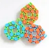 Wacky Tracks Snap and Click Fidget Toys DIY Kids Autism Snake Puzzles Sensory Educational Decompression Toy FY7623