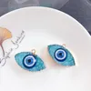 S2541 Jóias Acessório DIY Fashion Ornaments Mal Eye Pingente Charms Resina Brincos Brincos Pingentes