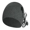 屋外のスキー加熱された冬の帽子の暖かいニットの通気性の電気暖房キャップのためのコールドキャップマスク