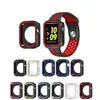 Мода Dual Colors Soft TPU Case Bammer для Apple Watch Iwatch Series 123 4 5 6 7 45 мм 41 мм 44 мм 42 мм 38 мм Обложка Рама полная защита