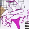 2021 Nieuwe Bikini Micro Badmode Mini Vrouwen Badpak Sexy Bandage Braziliaanse Bikini Set Push Up Swimwear Dames Biquini BeachwearX0523