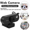 Dahili Mikrofon Sürücüsü ile 2 K HD Web Kamerası Ücretsiz PC Bilgisayar Web Kamera CMOS Sensörü USB 2.0 Webcam