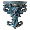 Mensola decorativa moderna da appendere alla parete Decorazioni per la casa Scultura ad angolo Ornamenti per bottiglie Articoli artistici Display Figurine Porta miniature Altro