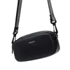 숄더백 Cnoles 여성을위한 크로스 바디 진정한 가죽 가방 디자이너 핸드백 및 지갑 검은 메신저