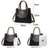 Leather Casual Crossbody Bags for Women 2021 Ladies Luxury Designer Tote Handbag Top-Handle High Quality Shoulder Bag Sac A Main 27K