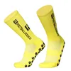 Herrstrumpor Ny stil fotbollsstrumpor runt Sile Sug Cup Grip Anti Slip Soccer Socks Sport Män Kvinnor Baseball Rugby Socks 020723H