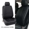 Car Seat Covers KBKMCY PU Leather Cover Front Seats For 8 Series I8 Xi X2 X3 X5 X6