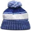 Nieuwste Winter Beanie Gebreide Mutsen Sport Teams Honkbal Voetbal Basketbal Pom-pom Cap Vrouwen Mannen Unisex Mode Warme top Skullies Caps