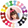 Bébé Filles Barrettes Motif De Maïs Clips Enfants Mignon Épingles À Cheveux Clip Hairgrips Enfants Double Couche Grand Arc Enveloppé Sécurité Clipper Cheveux Accessoires