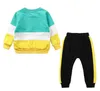 2021 Survêtement pour bébés garçons pour filles Automne Vêtements d'hiver pour nouveau-né Bébé Costume de sport Casual Bébé Filles Ensembles 0-1-2-3 ans G1023