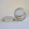 500 pièces 50g pots de crème en aluminium vides boîtes en aluminium de 50ml, boîte de récipient de baume à lèvres en métal