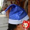 5 Renkler Sequins Şapka Parti Malzemeleri Noel Süslemeleri Ev Yılın Cap Santa Şapka Yetişkin Bebek Noel Beanies