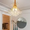 small modern crystal chandeliers