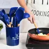 Silicone CookwareKitchen UtensilsNon Stick Cooking Baking Tools Sets Of Dishes Tableware Kitchenware Dinnerware Heat Resistant Y04