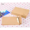 Enveloppe en papier Kraft vierge, boîte d'emballage pour carte postale, boîte Po, carte de vœux, boîte en carton 15 5 10 8 1 5cm 210517305C, 50 pièces