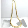 Сногсшибательное 24k Точная золотая подлинная заполненная цепь 10 мм змеиные весы змеинка сплошные Cuban Link ожерелье мужские 24 "600 мм