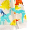 Mudkingdom Jungen Mädchen Sweatshirts Nette Cartoon Dinosaurier Druck Langarm Mode Kinder Sweatshirt Kinder Kleidung 210615