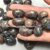 Que sera kristall tumbled stenar för reiki helande feng shui dekor polerad 20-40mm oregelbunden naturlig liberit rhyolite llanit mineral specimen blå fläckar ädelsten