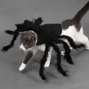 Gato cão halloween aranha animal de estimação vestido up aranha asa roupas para filhotes de cachorro gatos halloween gato cão trajes vestido bonito ccyyf33 211007