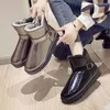 Winter fleece thickened snow boots fashion all-match waterproof cotton shoes outdoor personality comfortable soft sole