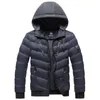 Men Hooded Duck Down Coats Fashion Trend Windproof Warm Thicken Puffer Jacket Designer Winter New Luxury Bread Puff Casual Jackets For Man