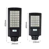 800 W 1000 W panneau solaire LED réverbère étanche PIR capteur de mouvement lampe de cour murale + télécommande - 560 LED