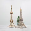 3D trä tredimensionell pusselpussel klass DIY handmonterad byggnad Eiffeltorn vuxna barnleksaker wl