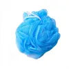 فرش الإسفنج scrupbers loofah حمام الإسفنج حليب الملحقات النايلون دش الكرة 10 جرام لينة الجسم تنظيف شبكة فرشاة 21 R2