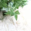 Simulation Plantes Vertes 7 Têtes Effie Feuilles fleur accessoires pour Jungle Décoration Faux Verdure Plante Artificielle Arbre Feuille Jardin Décor À La Maison