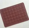 Ferramentas de Cozinha 30/48 Buracos Silicone Baking Pads Forno Macarrão Não-Stick Mat Pan Panf Bolo Pad Bake Ferramenta SN2371