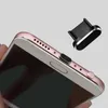 Bouchons Anti-poussière pour téléphone portable Huawei Xiaomi Android, couvercle de bouchon de chargeur Anti-poussière en métal coloré
