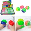 6cm decompression grape ball hand pinch soft ball kids squeeze toy adult stress reliever birthday gifts