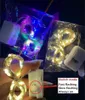 LED String Light 0.5M 1M 2M 3 Modes Silvery Copper Wire Battery Operated Strings Lamp Christmas Wedding Party Decoration Fairy Lights