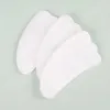 Yüz silindiri gua sha alet seti doğal beyaz yeşim silindirleri yüz bakım masajı kazıma spa boyun gözü iyileştirici sağlık cilt detoks