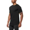 شعار Thirts للرجال مخصصة تخصيص T-Shirt Men Gym Gym Clothing Fashion Tops Tees Quick Dry Body Budness Fitness Tshirt Drop's