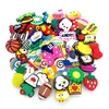 50st / set PVC-skospekor Charms Tillbehör Animal Ball Cartoon Jibbitz Dekorationer för Hole Slipper Skolbag Armband Barngåva