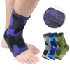 Ankle Support 2PCS Compression Nylon Fitness Running Sport Strap Belt Protector Football Basketball Brace Protective